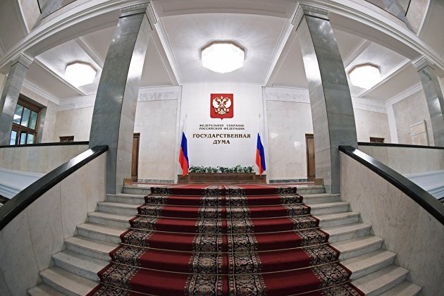 В здании Государственной Думы РФ в Москве